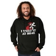 thumbnail image 1 of Tried It Home Nerd Science Project Unisex Plus Fleece Graphic Hoodie Brisco Brands 5X, 1 of 5