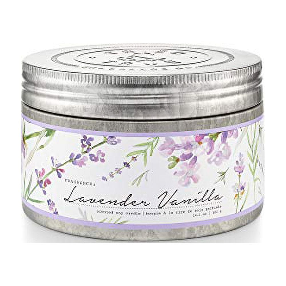 Tried & True Lavender Vanilla, 14.1 oz. Tin Candle, Multi-Colored