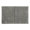 thumbnail image 1 of Trier Bath Rug, Grey - 2 Piece, 1 of 1