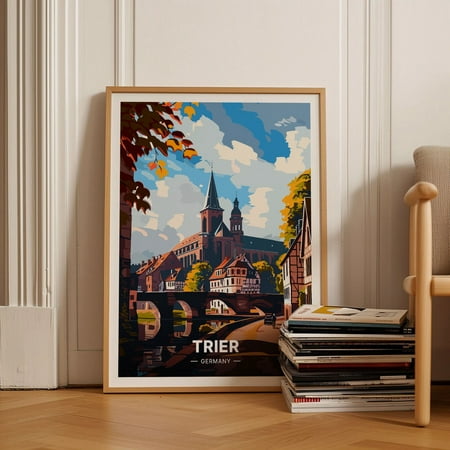Trier Germany Scenic Landscape Wall Decor
