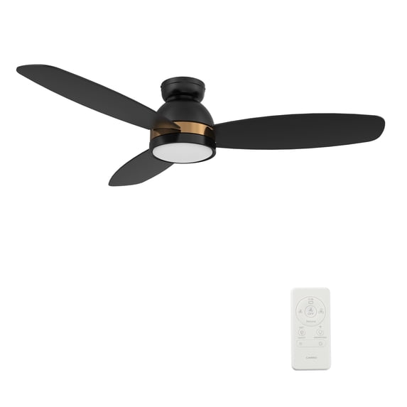 Trifecte 52-Inch Modern LED Ceiling Fan with Remote Control & Voice Control