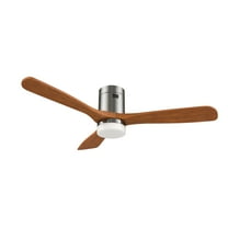 Trifecte 52" Modern LED Smart Ceiling Fan with Light and Remote Compatible with Smart App