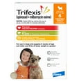 thumbnail image 1 of Trifexis Heartworm Prevention | Treats & Controls Flea Infestations + 4 Other Worms | Dogs 10.1-20 lbs., 1 of 19