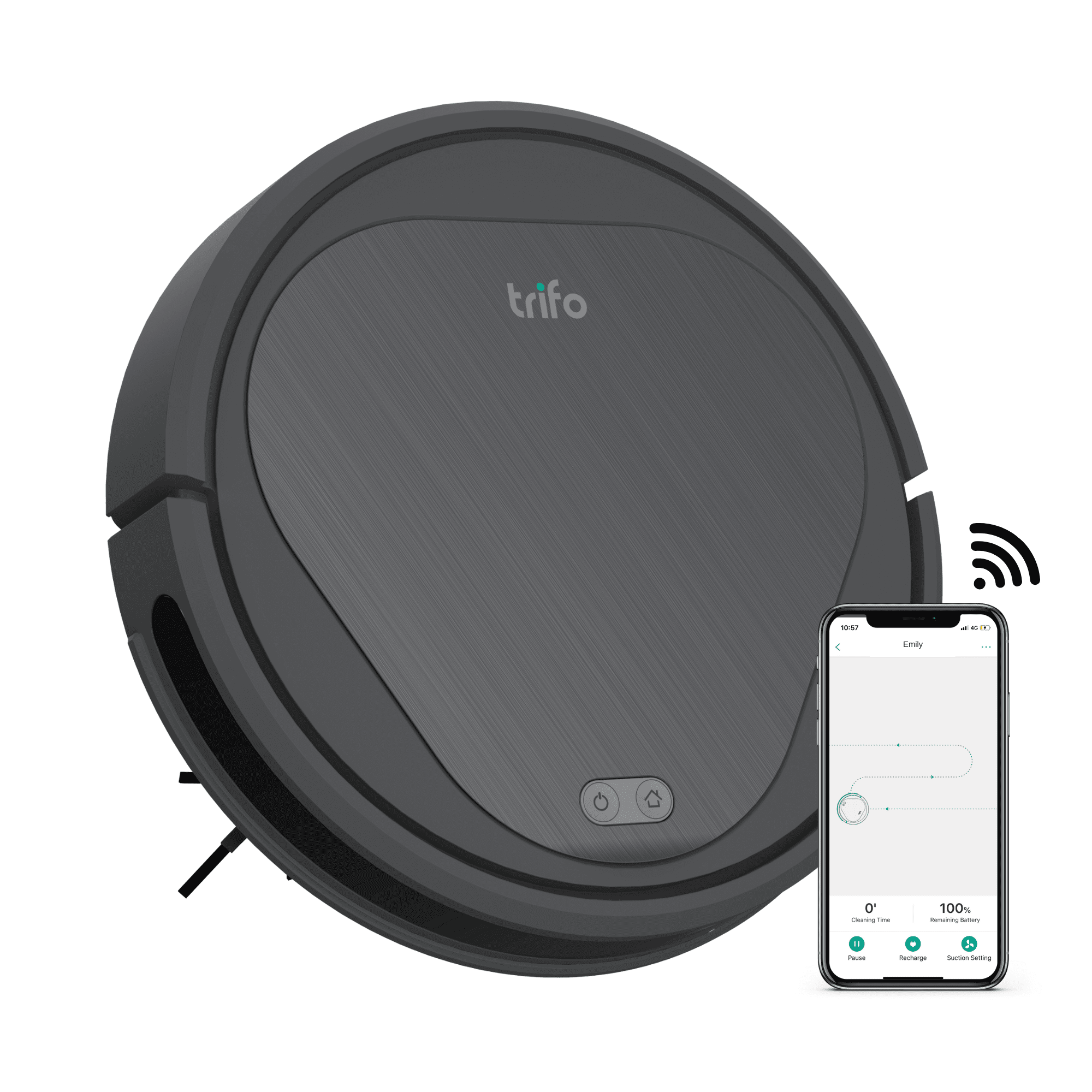 新品未開封 ロボット掃除機 trifo the essential robot Trifo Emily Essential Robot Vacuum - Walmart.com