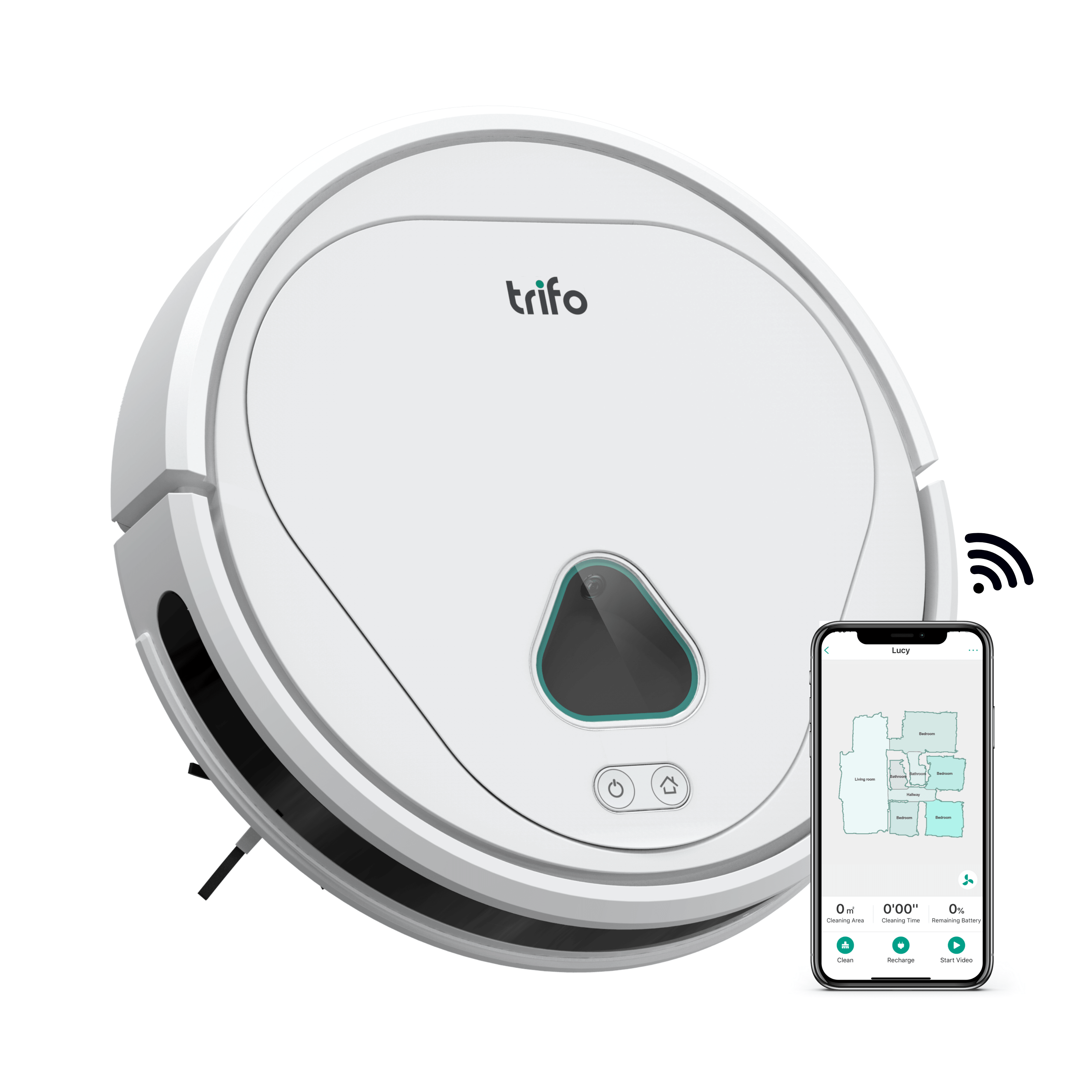 Trifo Max Home Surveillance Robot Vacuum - image 1 of 5