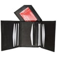 thumbnail image 1 of Trifold Lamb Leather Wallet W/Removable ID attached W/Velcro 3255 (C), 1 of 6