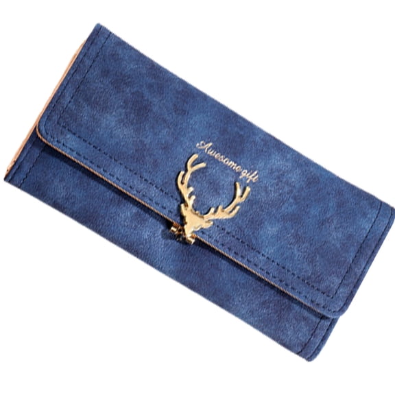7829 Card Case Multi-Slot Card Organizer Lady Clutch Purse Change Pouch for Women