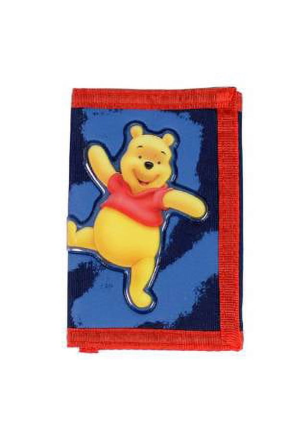 Trifold Wallet - Dinsey - Winnie the Pooh Blue New 131080