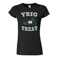 thumbnail image 1 of Trig Or Treat Trigo Math Trick Halloween Funny DT Adult T-Shirt Tee, 1 of 2