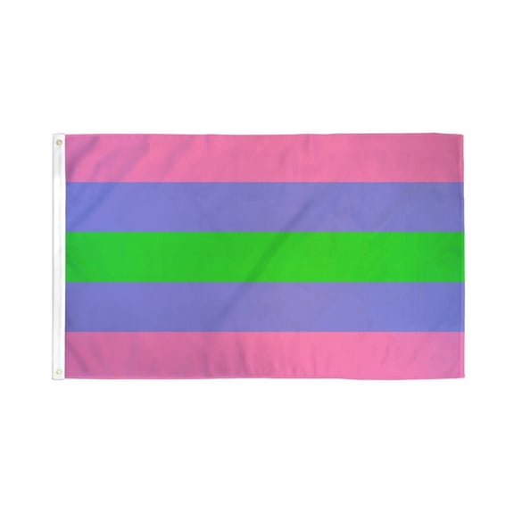 Trigender Flag 3x5ft Poly
