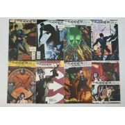 Trigger #1-8 VF/NM complete series Sleeper Agent ; Vertigo