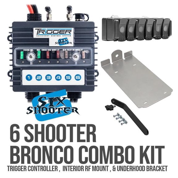 Trigger 6 Channel Switch Combo Kit for Ford Bronco