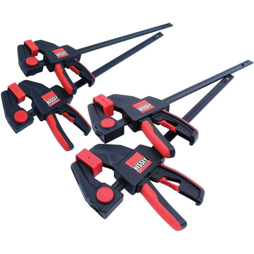 Trigger Clamp Set Containing 2 Each of EHKM06 and EHKL12 (4-Piece) Trigger Clamp Set Containing 2 Each of EHKM06 and EHKL12 (4-Piece)