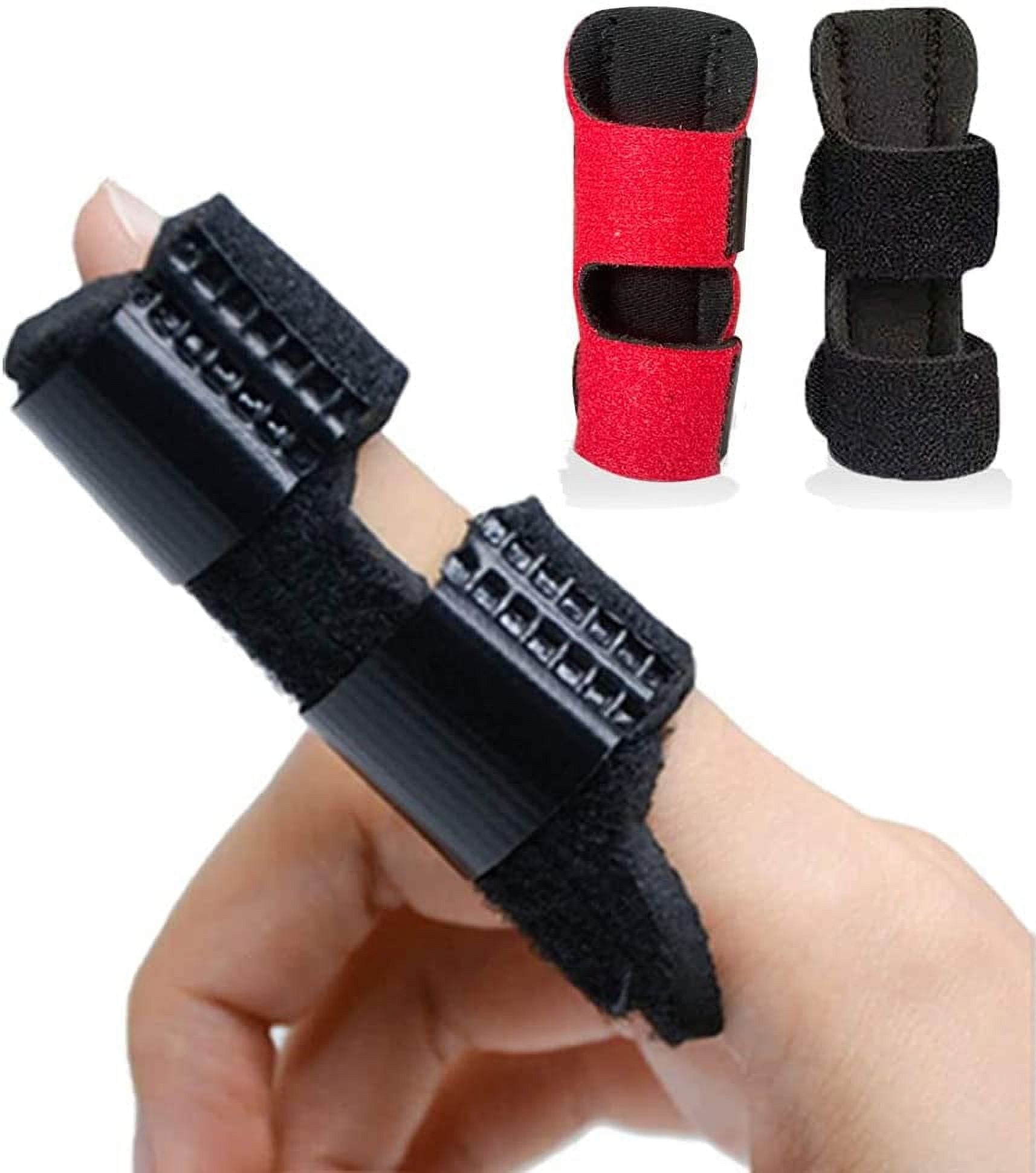 Finger Schiene 2 Stück - Stabilisator Für Hammerfinger Und Gebrochene Finger