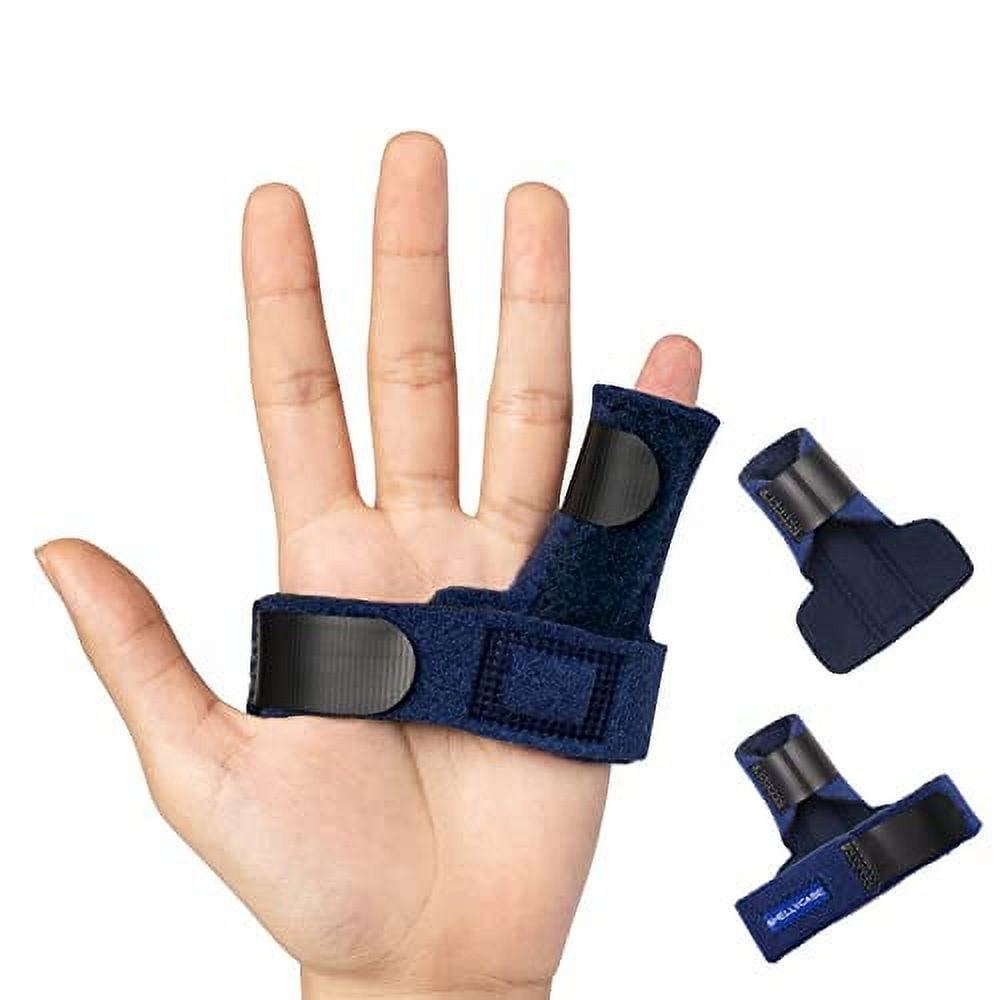 Trigger Finger Splint,Adjustable Finger Support Brace Bonus Fastening Tape for Alleviating