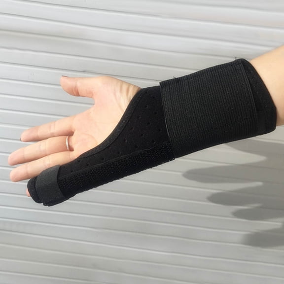 Trigger Finger Splint Pinky Finger Brace with Wrist Support for Broken Fingers Tendonitis Carpal Tunnel Pain Relief Adjustable for Left Right Hand