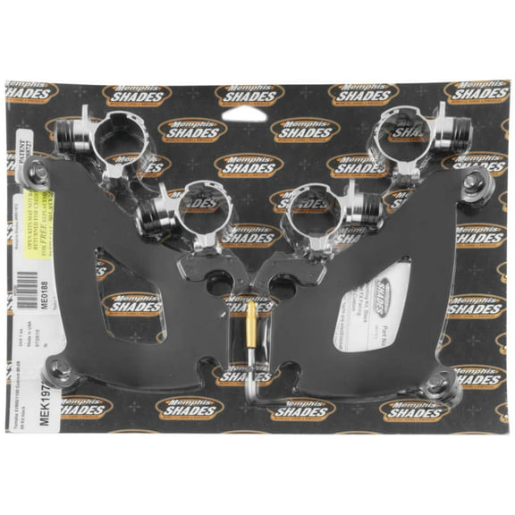 Trigger-Lock Mounting Kit (Black/Bullet Fairing) for 07-15 Kawasaki VN900C