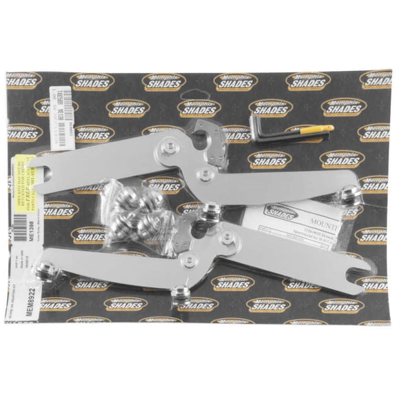 Trigger-Lock Mounting Kit (Polished/Sportshields Without Light Bar) Compatible with 88-17 Harley FLSTC