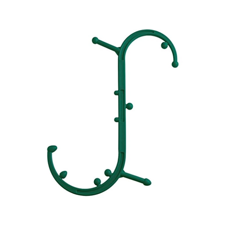 Trigger Point Massage Tool HandHeld Neck Leg Back Massager Double Hook