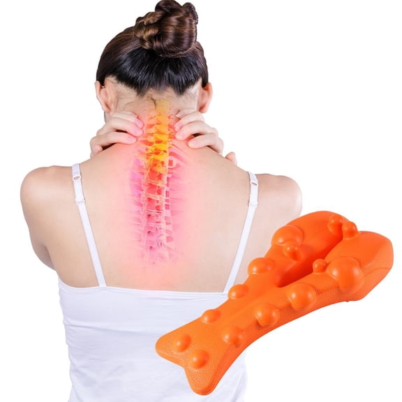 Trigger Point Massager for Neck & Upper Back Discomfort Acupressure Nodes Easy at-Home Use
