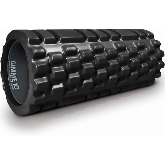 Trigger Point Releasing Foam Massage Roller with Medium Compression for Exercise, Stretching, and Muscle Recovery - Relieves Muscle Tightness, Improves Mobility, and Circulation