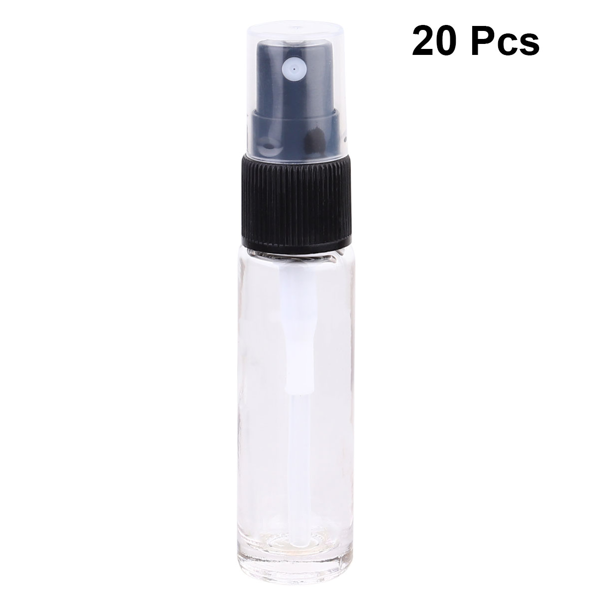 UKCOCO 20Pcs Glass Perfume Spray Bottles Refillable Portable Mist Spray Bottle for Travel