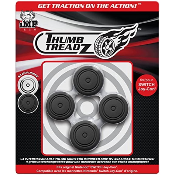 Trigger Treadz Switch Thumb Treadz - Black (Nintendo Switch)