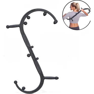 Trigger point massager, massage the back of the hook bar