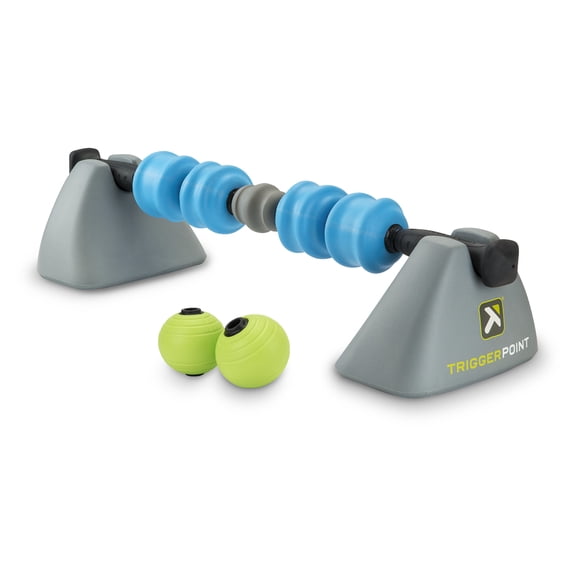 TriggerPoint STK Fusion Self-Massage Recovery System, Handheld Massage Stick and Stands, Upper and Lower Body Pain Relief