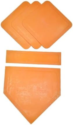 Kit De 3 Bases Amovibles THROW DOWN - Pour Baseball / Softball / T-Ball - Intérieur/Extérieur - Neuf