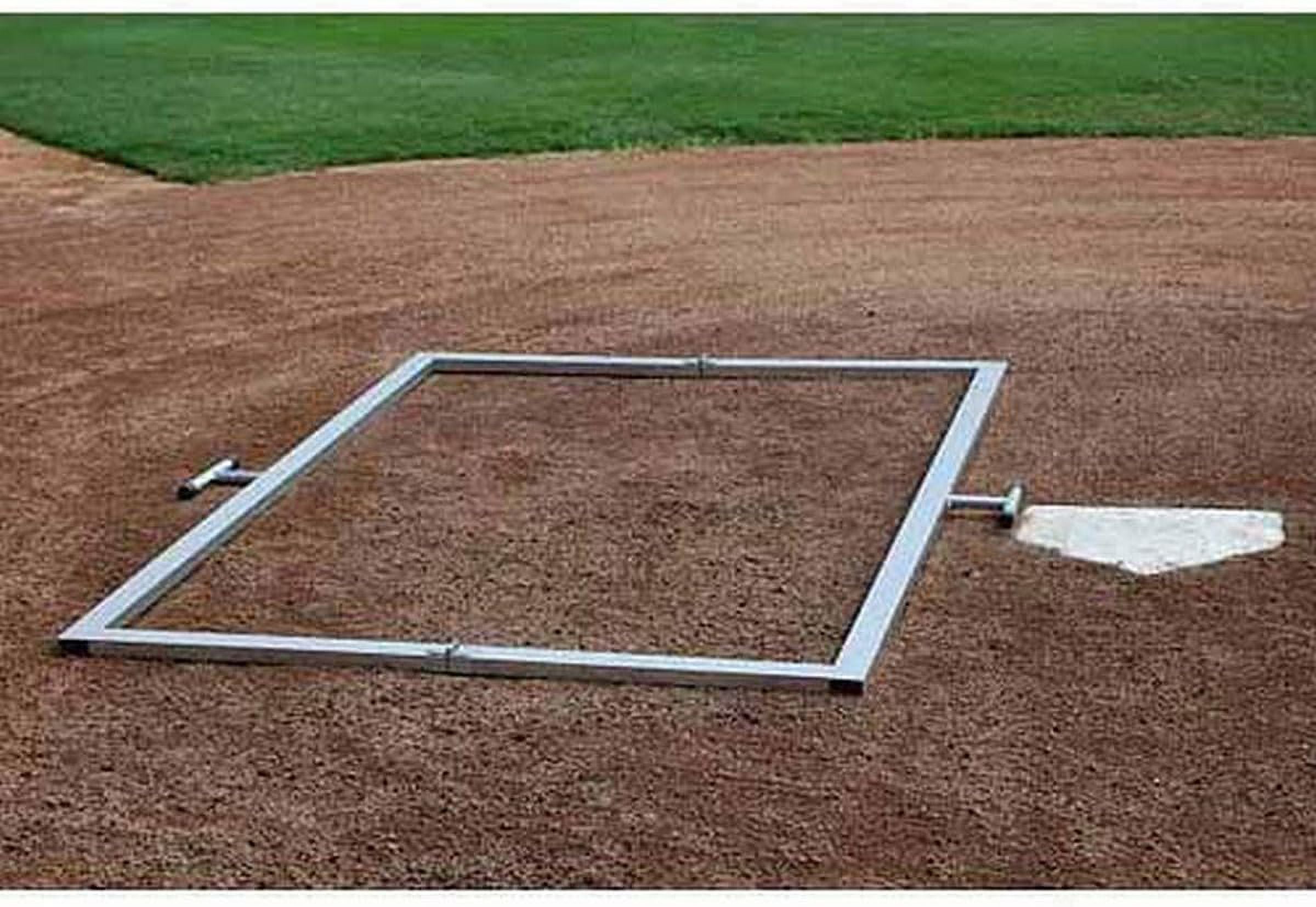 Trigon Sports Foldable Template, softball batter's box.3' x 6’ heavy Trigon Sports Foldable Template, softball batter's box.3' x 6’ heavy