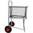 thumbnail image 1 of Trigon Sports Professional Sports Ball Locker with Wheels, Rolling Sports Ball Cart, Baseball Storage Rack for Indoor and Outdoor Sports, Gym, School, Black, 18'' W x 24'' L x 45'' H  , 1 of 6