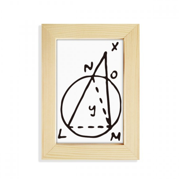 Trigonometric Mathematics Vector Illustration Desktop Display Photo Frame Picture Art Painting 5x7 inch