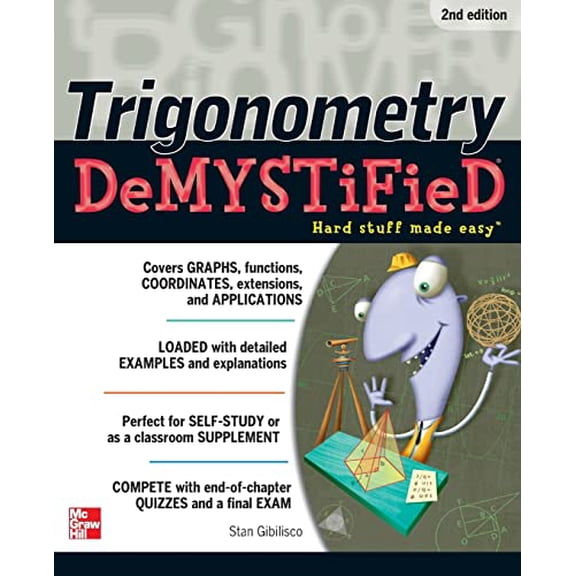 Pre-Owned Trigonometry Demystified 2/E (Paperback) 0071780246 9780071780247