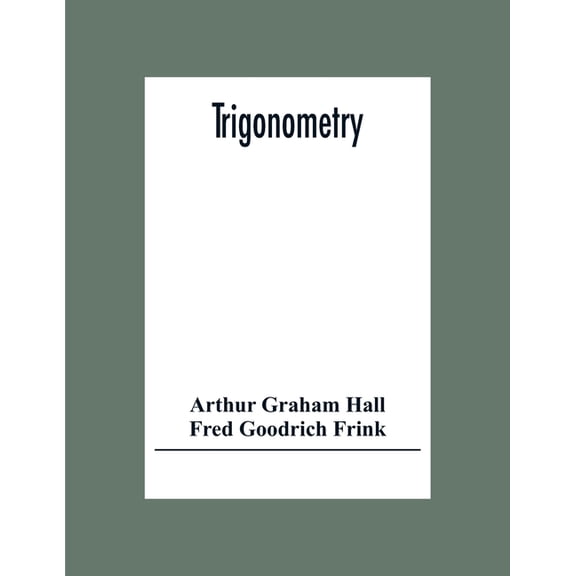Trigonometry, (Paperback)