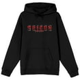 thumbnail image 1 of Trigun Kanji Logo Long Sleeve Black Adult Hooded Sweatshirt-Medium, 1 of 4
