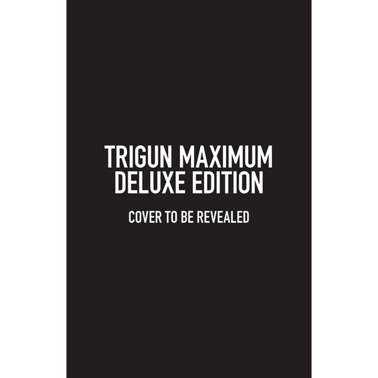 TRIGUN MAXIMUM 秘蔵ラフ集 BLACK Free Shipping! Trigun Maximum Deluxe Edition Volume 1