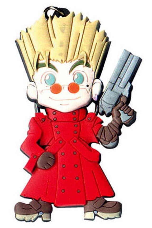 Vash the Stampede PVC Keychain