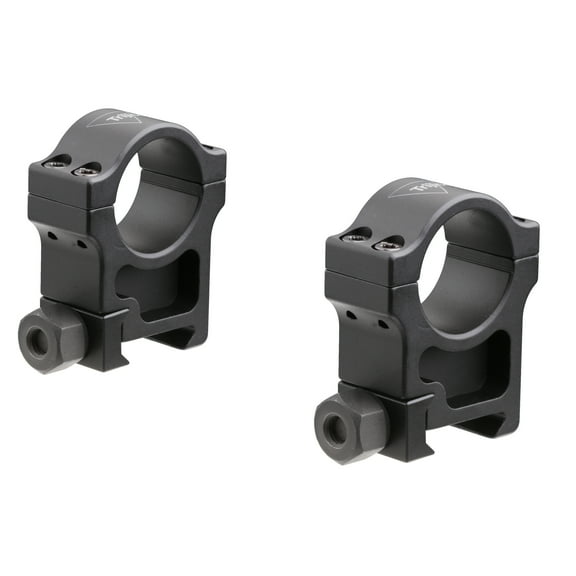 Trijicon AccuPoint Rings 1" Extra High Aluminum, Black