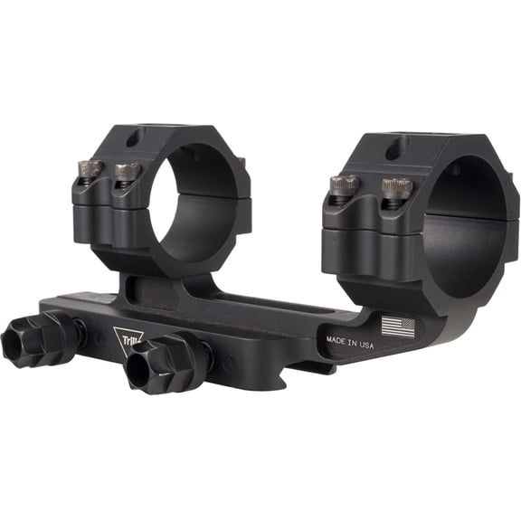 Trijicon Q-LOC Extended Cantilever 1-Piece Picatinny Mount 34mm Rings Medium Height Matte Black