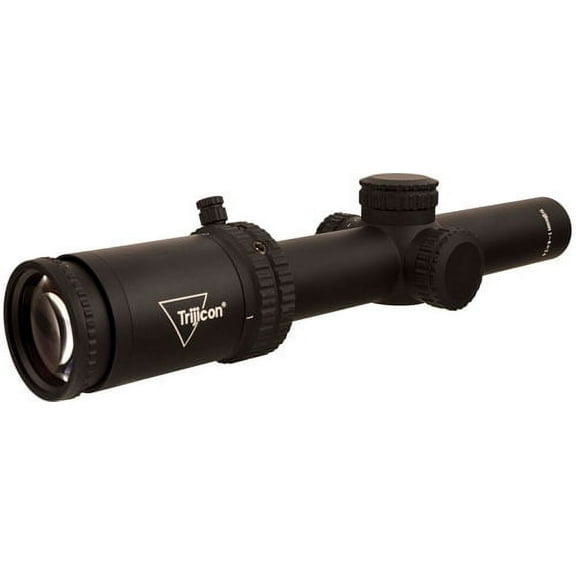 Trijicon Credo 1-4x24 SFP Riflescope, Green MRAD Ranging, 30mm, Matte Black (2900012)