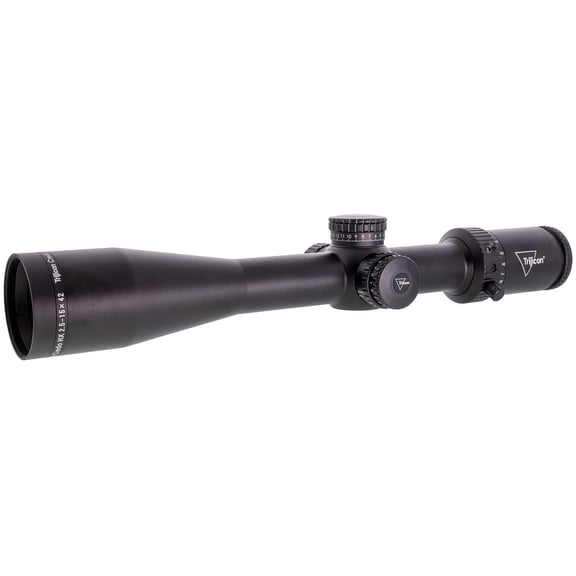 Trijicon Credo HX 2.5-15x42mm 30mm Tube Rifle Scope, Second Focal Plane, BDC Hunter Holds Reticle, Satin Black