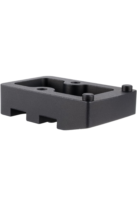 Q-LOC Quick-Release Accessory Ring Cap Red Dot Mounting Plate RMR Matte Black High