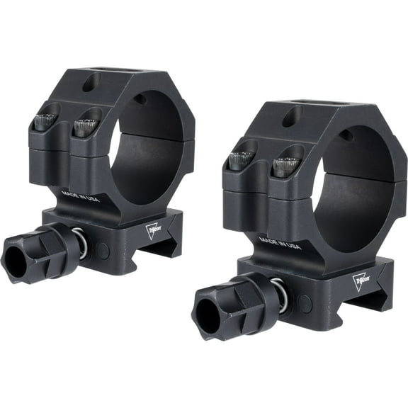 Trijicon 35mm Q-LOC Quick-Release Picatinny Scope Rings Medium Matte Black