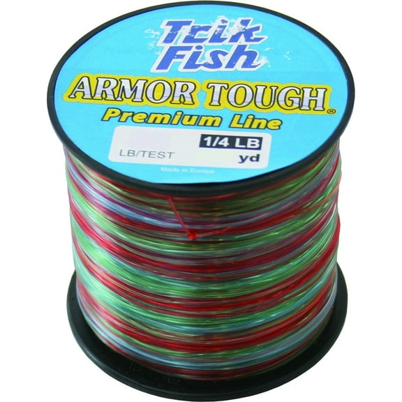 Trik Fish Armor Tough Mono Fishing Line - 1/4 lb. Spool, 50 lb. Test/240 Yards, Camo
