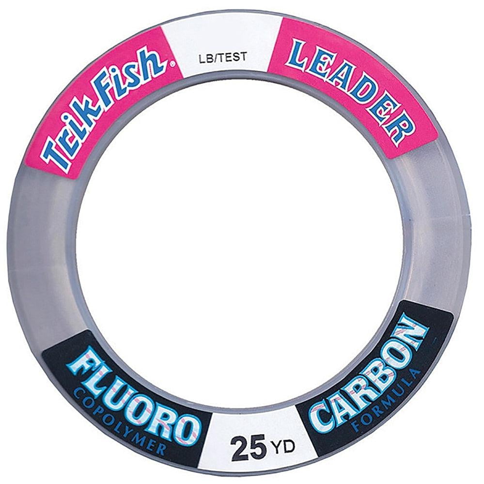 Trik Fish Fluorocarbon 125Lb 25Yds Clear, 25FLS12501