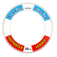 thumbnail image 1 of Trik Fish Saltwater Leader Line, Clear Monofilament Fishing Line, High‑Strength 30 lb Test, 50 yd Wrist Spool, 1 of 5