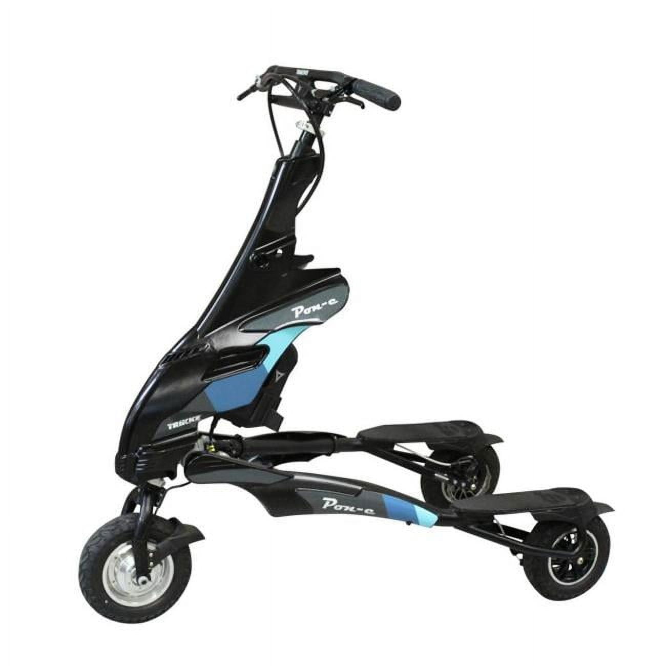 Trikke T8H48V-2WD-BK Pon-e 48V-2WD Scooter - Black - Walmart.com