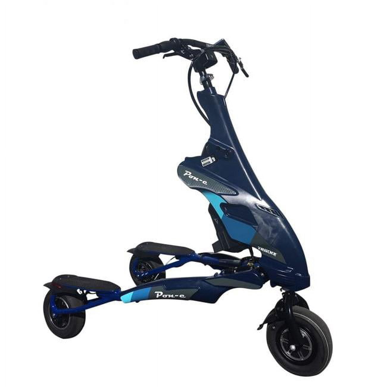 Trikke T8H48V-BU Pon-e 48V Scooter - Dark Blue - Walmart.com