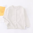 thumbnail image 1 of Trikvn Baby Girls Boys Cardigan Sweaters Crewneck Button Down Long Sleeve Knit Tops Toddler Classic Casual Knitwear Comfortable Soft Outerwear Everyday Playwear, 1 of 6